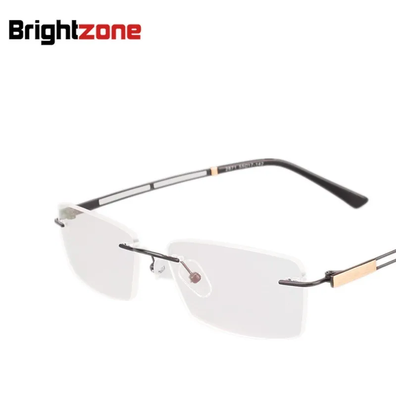 Очки для близорукости Brightzone, брендовые модные очки без оправы, стильные винтажные мужские очки с прозрачными линзами, аксессуары для очков
Очки для близорукости Brightzone, брендовые модные очки без оправы, стильные винтажные мужские очки с прозрачными линзами, аксессуары для очков