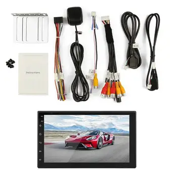 Android 7.1/8.1 System 16g Memory Touch Screen 7 Inch HD Car Bluetooth MP5 Player Button 2 DIN Universal GPS Navigation WIFI
Android 7.1/8.1 System 16g Memory Touch Screen 7 Inch HD Car Bluetooth MP5 Player Button 2 DIN Universal GPS Navigation WIFI