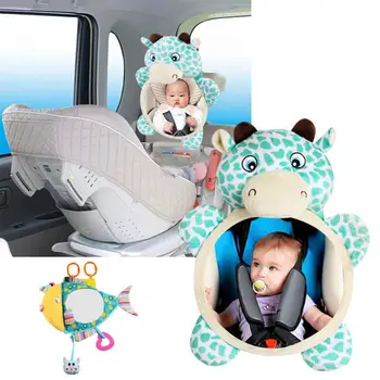 Kidlove Baby Car Seat Stuffed Plush Toy Animal Deer/Fish Mirror Rearview Baby Rattles Toddler Infant Stroller Hanging
Kidlove Baby Car Seat Stuffed Plush Toy Animal Deer/Fish Mirror Rearview Baby Rattles Toddler Infant Stroller Hanging
