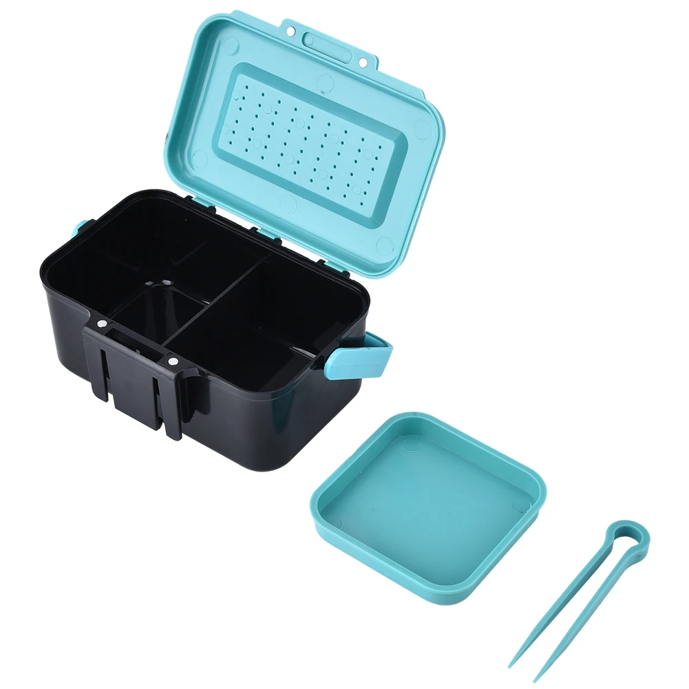 Breathable ABS Plastic Fishing Box Tool Fishing Bait Earthworm Worm Lure Tackle Storage Container for Lures Hook Accessories
Breathable ABS Plastic Fishing Box Tool Fishing Bait Earthworm Worm Lure Tackle Storage Container for Lures Hook Accessories
