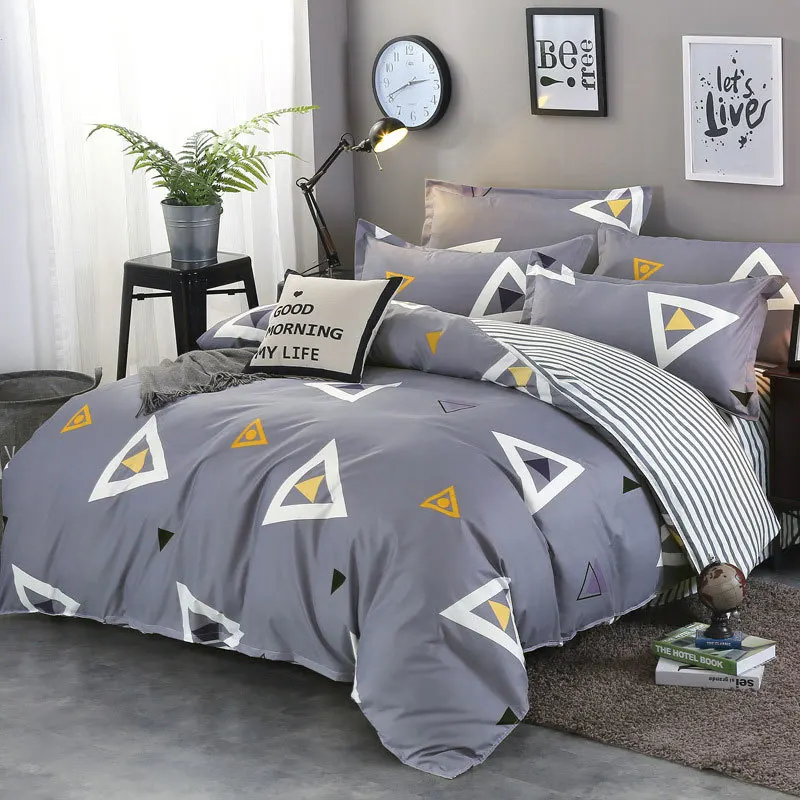 Geometric 4pcs Girl Boy Kid Bed Cover Set Duvet Cover Adult Child Bed Sheets And Pillowcases Comforter Bedding Set 2TJ-61006
Geometric 4pcs Girl Boy Kid Bed Cover Set Duvet Cover Adult Child Bed Sheets And Pillowcases Comforter Bedding Set 2TJ-61006
