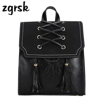 Brand Women PU Leather Backpack Female Casual Shoulders Bag Teenager School Bag Tassel Fashion Backpacks Women's Bags Mochila
Brand Women PU Leather Backpack Female Casual Shoulders Bag Teenager School Bag Tassel Fashion Backpacks Women's Bags Mochila