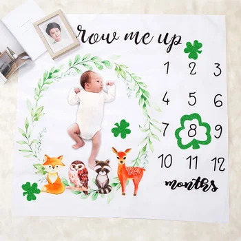 Infant Newborn Baby Photography Prop Milestone Blanket Background Monthly Growth Shooting Photo Bedding Wrap Swaddle 100x100cm
Infant Newborn Baby Photography Prop Milestone Blanket Background Monthly Growth Shooting Photo Bedding Wrap Swaddle 100x100cm