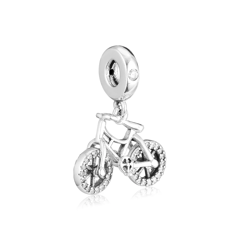 2019 New 925 Sterling Silver Brilliant Bicycle Beads for Women Fits Original Pandora Bracelets Necklace Silver Charms Jewelry
2019 New 925 Sterling Silver Brilliant Bicycle Beads for Women Fits Original Pandora Bracelets Necklace Silver Charms Jewelry