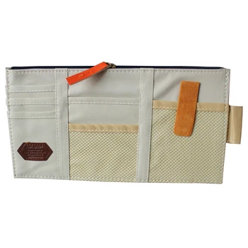 CD DVD Sun Visor Organizer Holder Detachable Car Auto Multi-Purpose Bag (Creamy White with Random Color Zipper)
CD DVD Sun Visor Organizer Holder Detachable Car Auto Multi-Purpose Bag (Creamy White with Random Color Zipper)