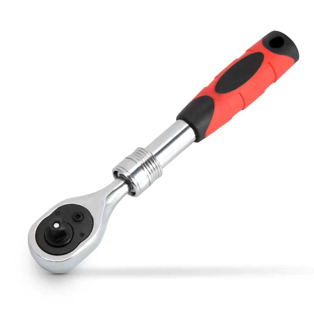 1/2 1/4 inch Handle Socket Extending Telescopic Ratchet Wrench 180 degree Rotate Adjustable Spanner Repair Tool
1/2 1/4 inch Handle Socket Extending Telescopic Ratchet Wrench 180 degree Rotate Adjustable Spanner Repair Tool