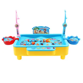 Rotating Electronic Fishing Game with Music Lights Eye-hand Coordination Development Educational Toys Gift for Children Kids
Rotating Electronic Fishing Game with Music Lights Eye-hand Coordination Development Educational Toys Gift for Children Kids