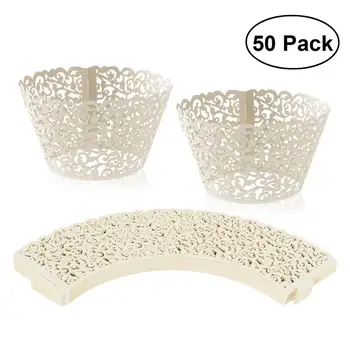 50pcs Lace Laser Cut Cupcake Wrapper Baking Cup Cake Cup DIY Baking Fondant Cupcake Wedding Birthday Party Christmas Decoration
50pcs Lace Laser Cut Cupcake Wrapper Baking Cup Cake Cup DIY Baking Fondant Cupcake Wedding Birthday Party Christmas Decoration