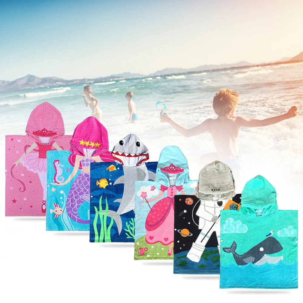 New Children Bath Towel Kids Hooded Beach Swimming Pullover Bath Towel Beach Swimming Towel Poncho Cotton Hooded 60cm
New Children Bath Towel Kids Hooded Beach Swimming Pullover Bath Towel Beach Swimming Towel Poncho Cotton Hooded 60cm
