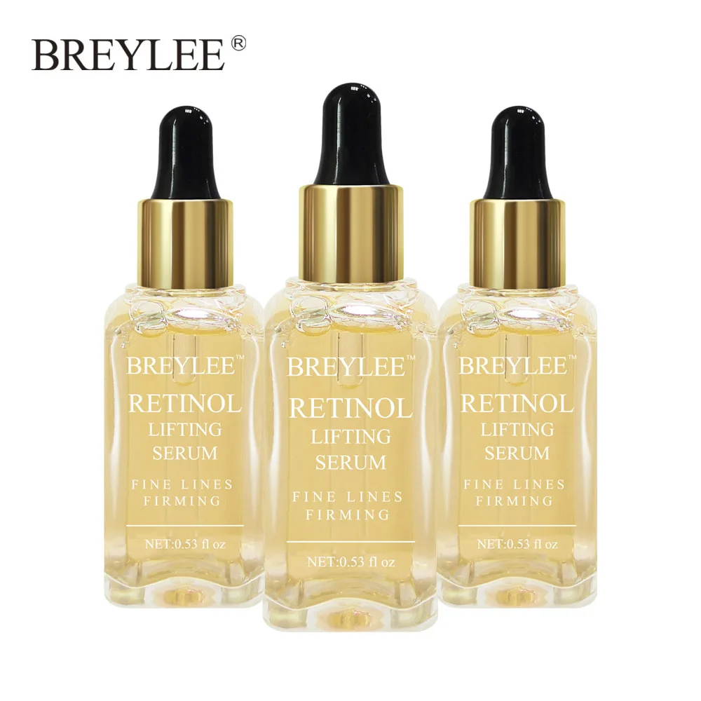 Breylee Retinol Firming Serum Lifting Facial Collagen Essence Anti Remove Wrinkle Anti Aging Face Skin Care Fade Fine Lines 3pcs
Breylee Retinol Firming Serum Lifting Facial Collagen Essence Anti Remove Wrinkle Anti Aging Face Skin Care Fade Fine Lines 3pcs