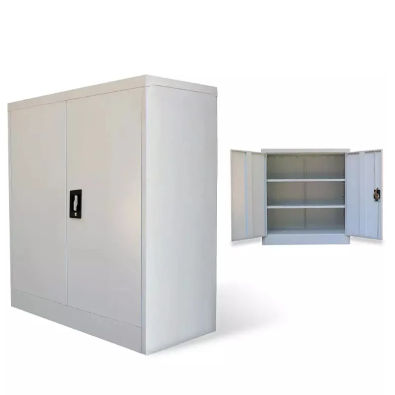 VidaXL Office Cabinet 2 Doors 90 Cm Grey Metal 2 Adjustable Shelves 3-Layer Filing Cabinets Office Organizer Document Container
VidaXL Office Cabinet 2 Doors 90 Cm Grey Metal 2 Adjustable Shelves 3-Layer Filing Cabinets Office Organizer Document Container