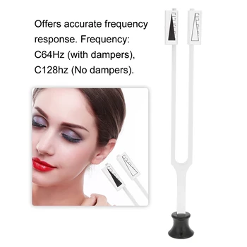 C64 C128Hz Medical Tuning Fork Instruments Tuning Vibration Health DiagnosticTherapy Tool v
C64 C128Hz Medical Tuning Fork Instruments Tuning Vibration Health DiagnosticTherapy Tool v
