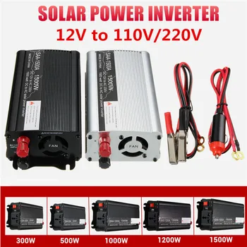 Power Inverter 600/1000/2000/2500/3000W Max 110V/220V 12V Modified Sine Wave Voltage Transformer Converter Car Charge USB
Power Inverter 600/1000/2000/2500/3000W Max 110V/220V 12V Modified Sine Wave Voltage Transformer Converter Car Charge USB