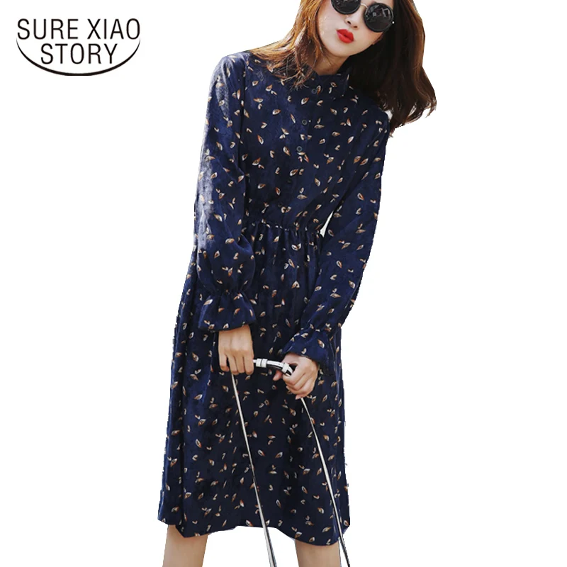 2019 new arrived fashion women dresses sweet long sleeved dresses casual elegant vintage plus size print button dresses D153 30
2019 new arrived fashion women dresses sweet long sleeved dresses casual elegant vintage plus size print button dresses D153 30