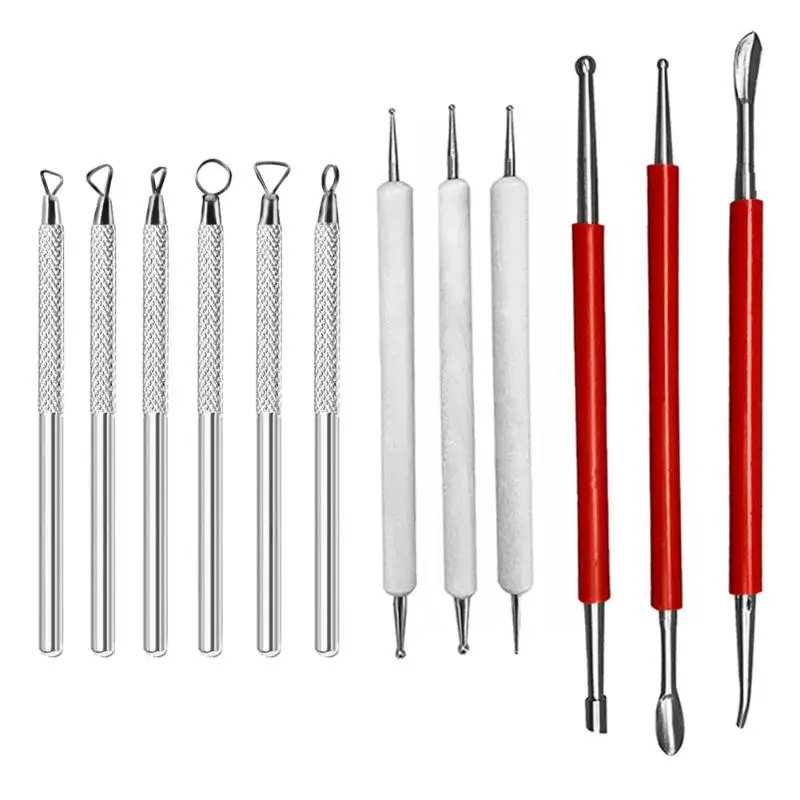 6Pcs/set Wooden Handle Clay Sculpting Tools Modeling Carving Tool kit Pottery Ceramics Modeling Clay Tool Arts Crafts
6Pcs/set Wooden Handle Clay Sculpting Tools Modeling Carving Tool kit Pottery Ceramics Modeling Clay Tool Arts Crafts