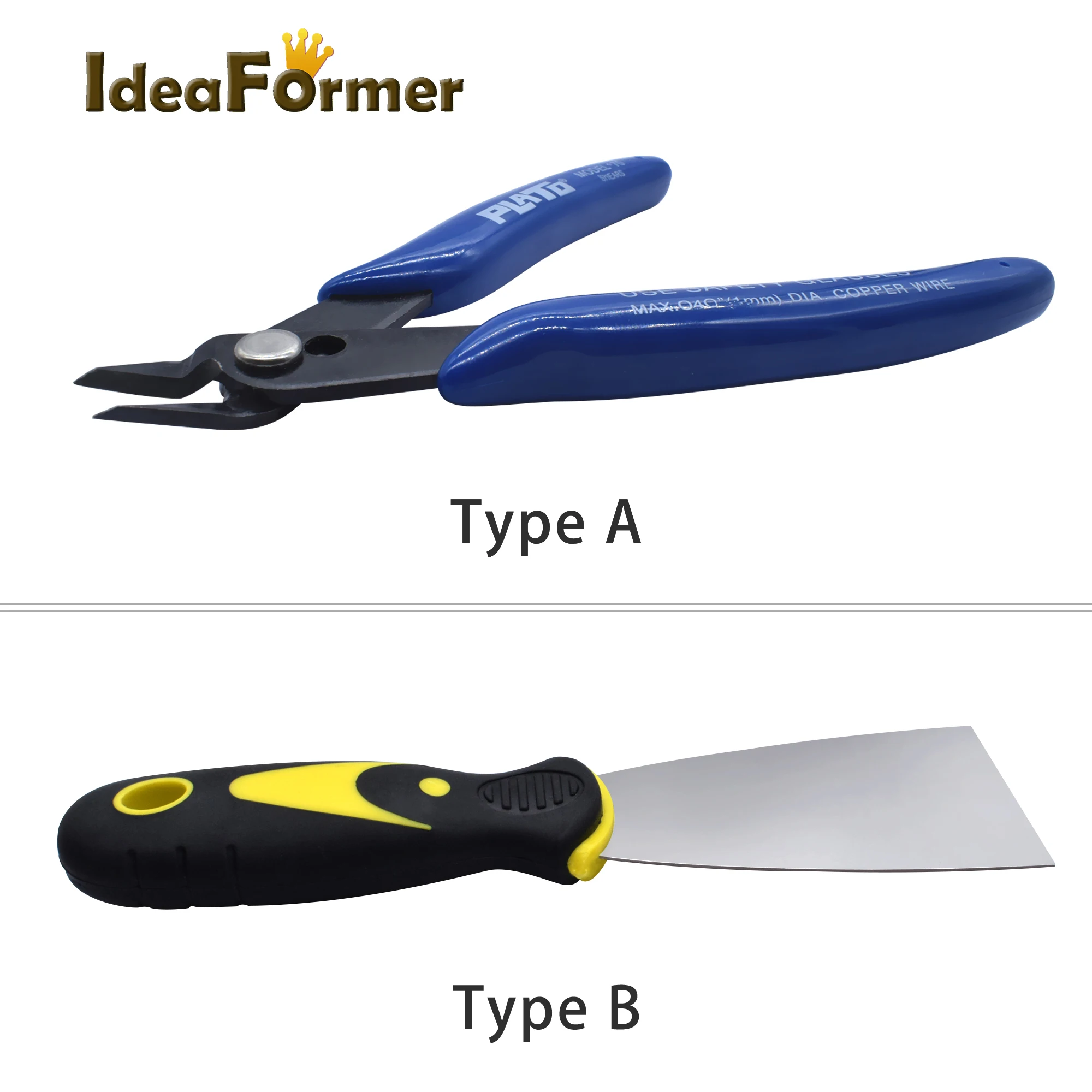 1Pcs 3D Printer Tool Diagonal Pliers Steel Spatula Tweezers Handmade 3D Print Parts Removal Tool for 3D Printer Accessories
1Pcs 3D Printer Tool Diagonal Pliers Steel Spatula Tweezers Handmade 3D Print Parts Removal Tool for 3D Printer Accessories