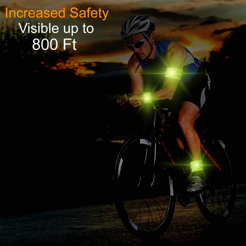 4 pcs Night Reflective Safety Belt Night Run Armband For Outdoor Sports Night Running Cycling Jogging Arm Strap Luminous Arm Ban
4 pcs Night Reflective Safety Belt Night Run Armband For Outdoor Sports Night Running Cycling Jogging Arm Strap Luminous Arm Ban
