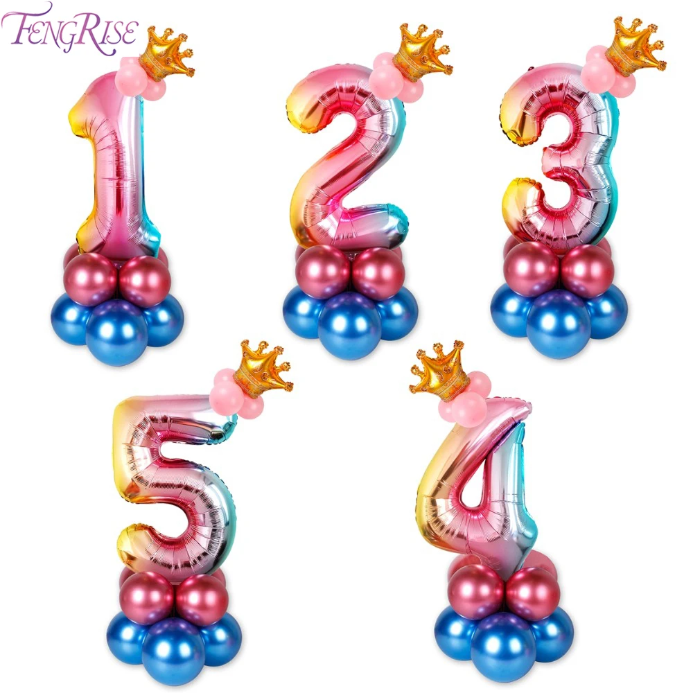 FENGRISE Rainbow Color Birthday Balloon Foil Balloons 1st 2nd 3rd 4th 5th Birthday Party Decor Kids Ballon 1 2 3 4 5 Baloon
FENGRISE Rainbow Color Birthday Balloon Foil Balloons 1st 2nd 3rd 4th 5th Birthday Party Decor Kids Ballon 1 2 3 4 5 Baloon