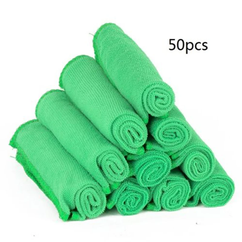 50pcs Microfibre Cleaning Auto Car Soft Cloths Towels Home Washing Household Clean Computer, Furniture, Window Cleaning
50pcs Microfibre Cleaning Auto Car Soft Cloths Towels Home Washing Household Clean Computer, Furniture, Window Cleaning