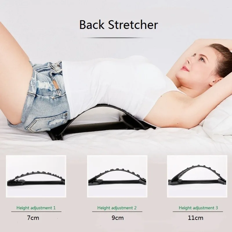 1 Pc Back Stretcher Lumbar Spine Traction Massager For Back Fitness Massage Pain In The Spinal Pain Lumbar Spine Cushion
1 Pc Back Stretcher Lumbar Spine Traction Massager For Back Fitness Massage Pain In The Spinal Pain Lumbar Spine Cushion