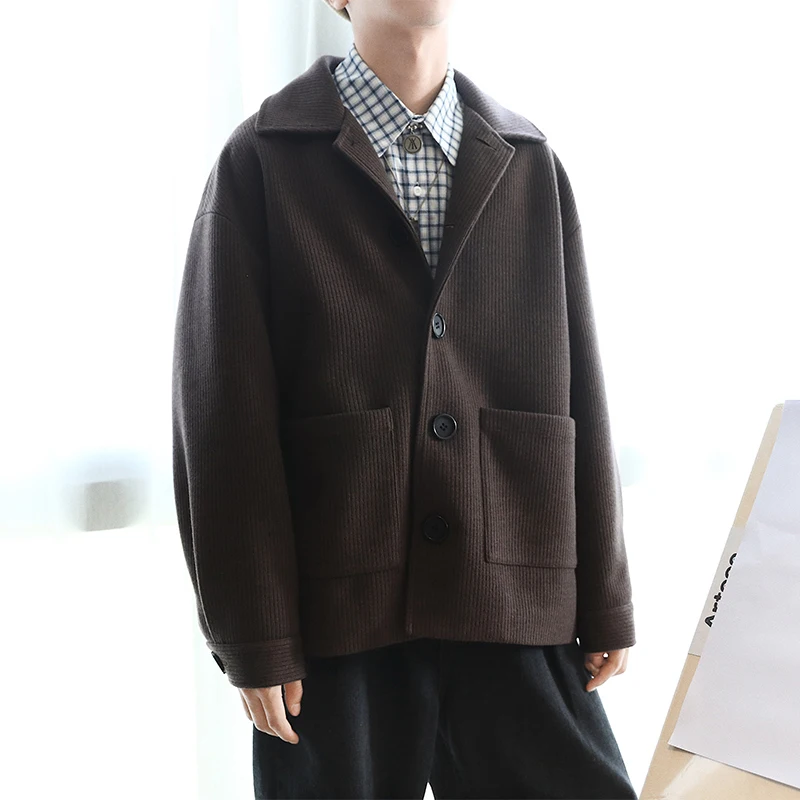 2018 Japan Style Men's Casual Brand Wool Blends Bomber Streetwear Snow Jacket Cotton-padded Clothes Parkas Loose Coats M-XL
2018 Japan Style Men's Casual Brand Wool Blends Bomber Streetwear Snow Jacket Cotton-padded Clothes Parkas Loose Coats M-XL