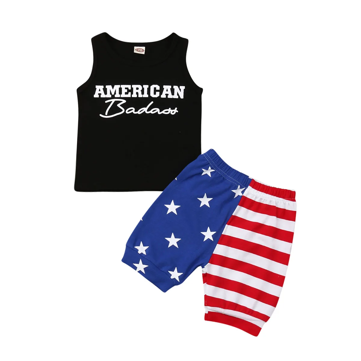 My First 4th of July Baby Boys Girls Clothes Sleeveless Letter Print T-Shirt Vest Tops American Flag Shorts Pants Outfits Se
My First 4th of July Baby Boys Girls Clothes Sleeveless Letter Print T-Shirt Vest Tops American Flag Shorts Pants Outfits Se