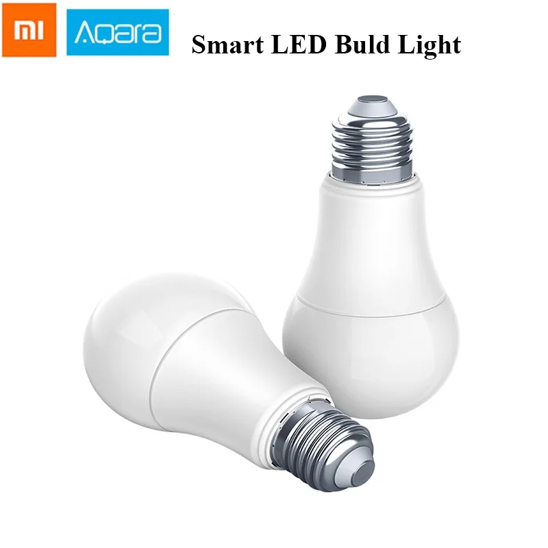 Original Aqara E27 smart LED Bulb 9W 2700K-6500K 806lum Smart White Color LED Bulb Light Work With Home Kit MIjia app
Original Aqara E27 smart LED Bulb 9W 2700K-6500K 806lum Smart White Color LED Bulb Light Work With Home Kit MIjia app