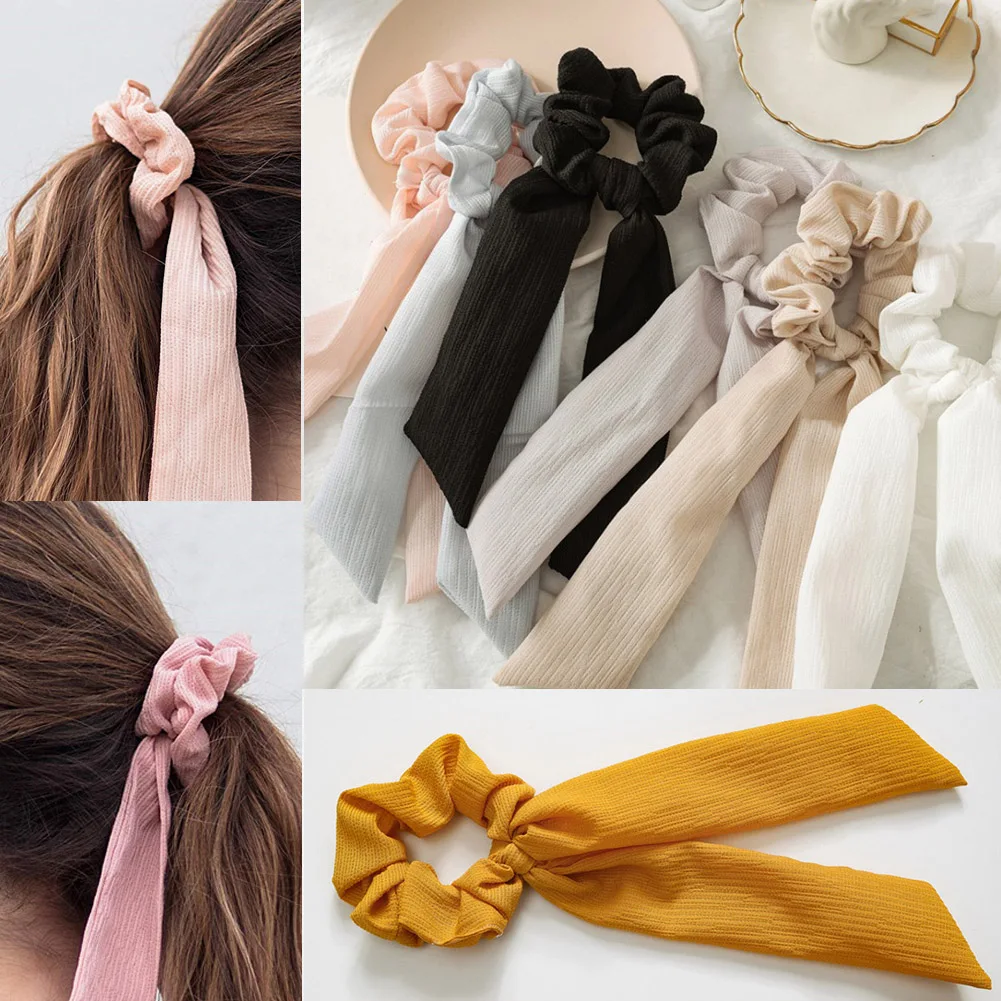 Wrinkled Ribbon Elastic Hair Bands Hair Ring DIY Streamers Scrunchies Ponytail Hair Ties Rope Solid Headwear Elastic Hair Bands
Wrinkled Ribbon Elastic Hair Bands Hair Ring DIY Streamers Scrunchies Ponytail Hair Ties Rope Solid Headwear Elastic Hair Bands