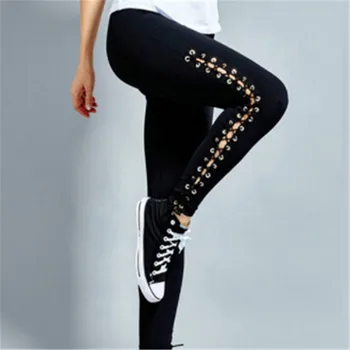 New Fashion Fashion Women High Waist Lace Up Leggings Pencil Pants Slim Bandage Trousers
New Fashion Fashion Women High Waist Lace Up Leggings Pencil Pants Slim Bandage Trousers