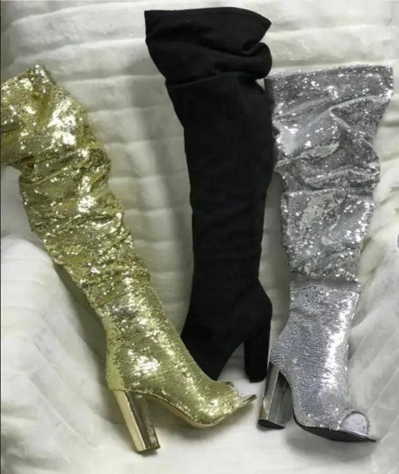 2019 Women Top Quality Luxury Ladies Elegant Gold Rhinestones In The Tube Women's Boots Shiny High Heels Bow Wedding Party Shoes
2019 Women Top Quality Luxury Ladies Elegant Gold Rhinestones In The Tube Women's Boots Shiny High Heels Bow Wedding Party Shoes