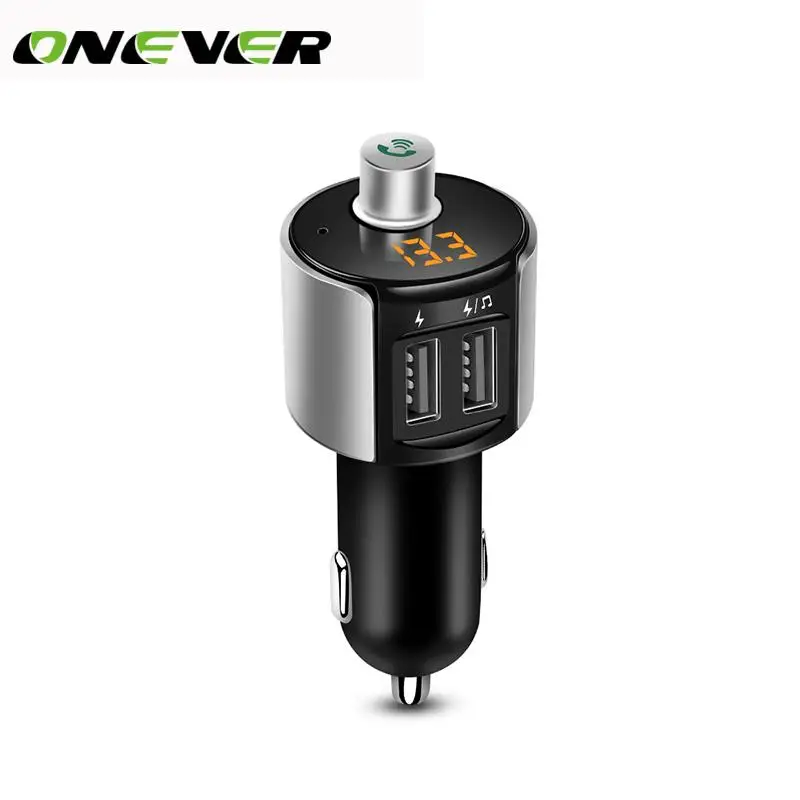 Onever Bluetooth Car MP3 Player Wireless FM Modulator Car Radio Charger Adapter MP3 Player 3.4A Dual USB Handsfree LED Display
Onever Bluetooth Car MP3 Player Wireless FM Modulator Car Radio Charger Adapter MP3 Player 3.4A Dual USB Handsfree LED Display