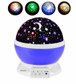 New Romantic New Rotating Star Moon Sky Rotation Night Projector Light Lamp Projection with High Quality Kids Bed Lamp
New Romantic New Rotating Star Moon Sky Rotation Night Projector Light Lamp Projection with High Quality Kids Bed Lamp