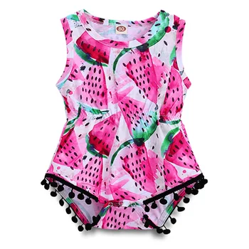 Baby Rompers Watermelon Printed Lace Happy Clothes Onesies Baby Clothes Toddler Romper
Baby Rompers Watermelon Printed Lace Happy Clothes Onesies Baby Clothes Toddler Romper