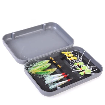 LEO 12Pcs Fishing Lure Set Lifelike Insect Soft Flying Fishing Feather Hook Outdoor Portable Fishing Tackle Tool With Box Pesc
LEO 12Pcs Fishing Lure Set Lifelike Insect Soft Flying Fishing Feather Hook Outdoor Portable Fishing Tackle Tool With Box Pesc
