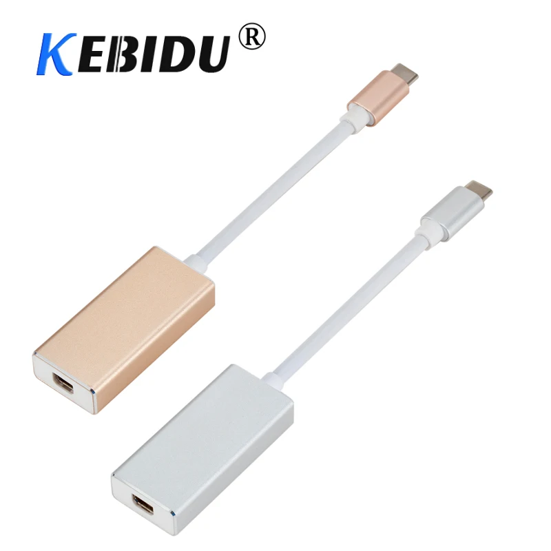 Kebidu Universal USB 3.1 Type C To Mini Display Port Adapter Converter USB C To Mini DP Cable-4k For Apple Macbook Chromebook
Kebidu Universal USB 3.1 Type C To Mini Display Port Adapter Converter USB C To Mini DP Cable-4k For Apple Macbook Chromebook