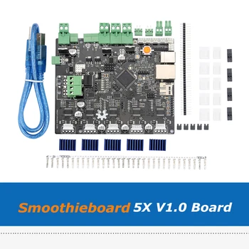 1pc 3D Printer Part Smoothieboard 5X V1.1 Board 32bit ARM Open Source Motherboard For CNC Machine
1pc 3D Printer Part Smoothieboard 5X V1.1 Board 32bit ARM Open Source Motherboard For CNC Machine