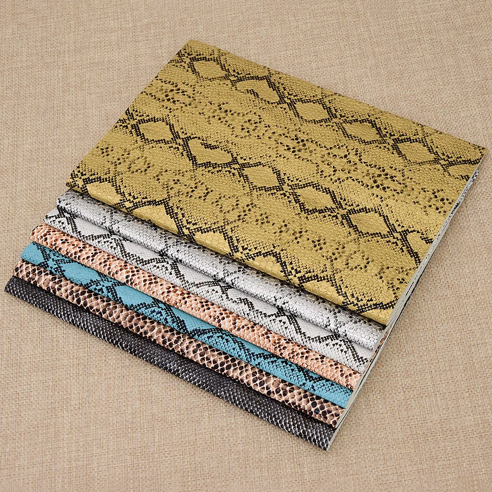 A4 29*21cm Vintage Small Snake Skin Pattern Synthetic Leather Fabric For Women DIY Garment Bag Shoes Quilting Cloth Patchwork
A4 29*21cm Vintage Small Snake Skin Pattern Synthetic Leather Fabric For Women DIY Garment Bag Shoes Quilting Cloth Patchwork