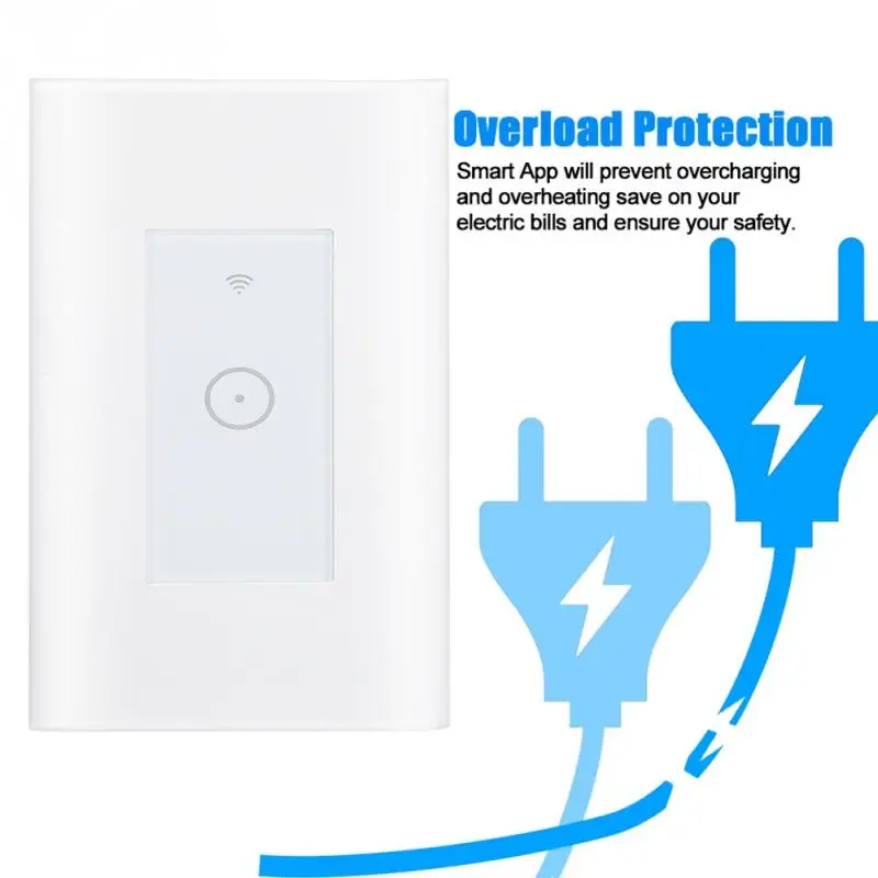 High Quality WiFi Smart Wall Light Switch Wireless Voice Control Timing Function Light Switch 2019 
High Quality WiFi Smart Wall Light Switch Wireless Voice Control Timing Function Light Switch 2019