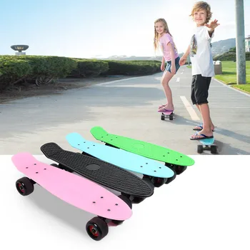 New Multicolor Professional Four Wheel Skateboarding Fish Skate Board Scooter Mini Plastic Skate Board Longboard For Adult Child
New Multicolor Professional Four Wheel Skateboarding Fish Skate Board Scooter Mini Plastic Skate Board Longboard For Adult Child