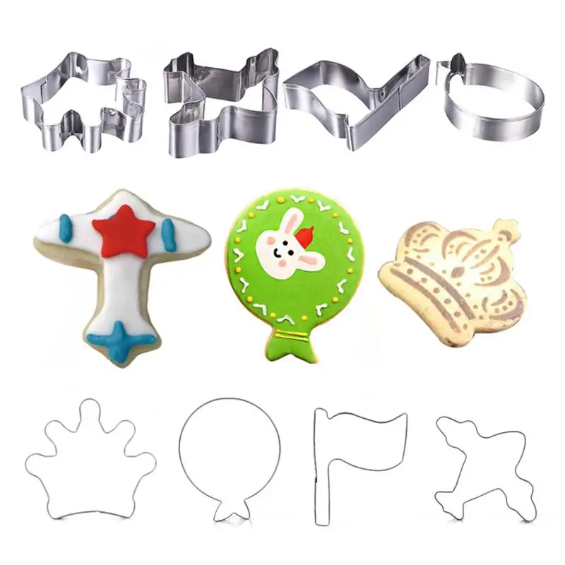 Fondant Tool Baking Biscuit Mold Cookie Cutters Moulds Cute DIY Stainless Steel Cake Pastry Modeling Decorating Kitchen Tool
Fondant Tool Baking Biscuit Mold Cookie Cutters Moulds Cute DIY Stainless Steel Cake Pastry Modeling Decorating Kitchen Tool