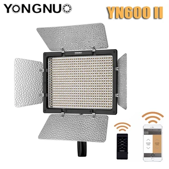 YONGNUO YN-600II YN600II Bicolor LED Video Light 3200k-5500k Adjustable 600 LED with 2.4G Wireless Remote Control
YONGNUO YN-600II YN600II Bicolor LED Video Light 3200k-5500k Adjustable 600 LED with 2.4G Wireless Remote Control