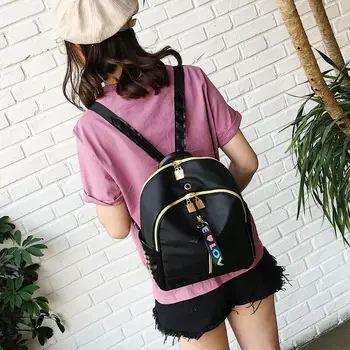 2019 New Style Nylon Waterproof Backpack Girls Students Zipper Fashion School Shouder Bag Black Suit Any Clothing Backpack
2019 New Style Nylon Waterproof Backpack Girls Students Zipper Fashion School Shouder Bag Black Suit Any Clothing Backpack