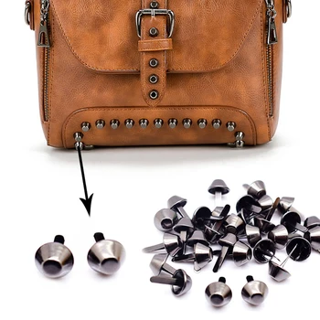 Mixed 100pcs/lot Metal Crafts Purse Feet Rivets Studs Pierced for Purse Handbag Punk Rock Rivets Bag Leather DIY Accessories
Mixed 100pcs/lot Metal Crafts Purse Feet Rivets Studs Pierced for Purse Handbag Punk Rock Rivets Bag Leather DIY Accessories