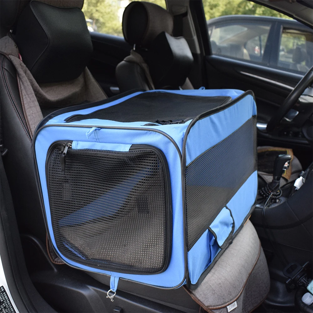 Dog Handbag Carrier Car Seat for Pet Soft-Sided Oxford Cloth Two Side Expansion Foldable Large Space for Cats Dogs Travel Kennel
Dog Handbag Carrier Car Seat for Pet Soft-Sided Oxford Cloth Two Side Expansion Foldable Large Space for Cats Dogs Travel Kennel