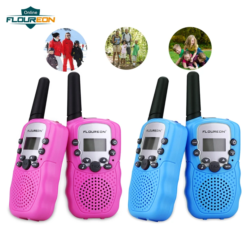 FLOUREON 8 Channel Twin Walkie Talkies UHF400-470MHZ PMR446 2-Way Radio Handheld Kid Toys Intercom 3km Walkie Talkie Transceiver
FLOUREON 8 Channel Twin Walkie Talkies UHF400-470MHZ PMR446 2-Way Radio Handheld Kid Toys Intercom 3km Walkie Talkie Transceiver