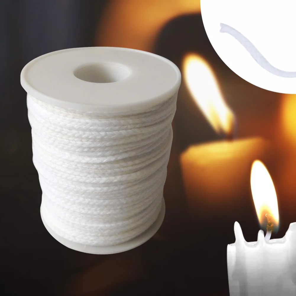 61m Supplies Candle For Candle Making Spool Crafts Cotton Hand Tool With Sustainers Waxed Smokeless Core
61m Supplies Candle For Candle Making Spool Crafts Cotton Hand Tool With Sustainers Waxed Smokeless Core