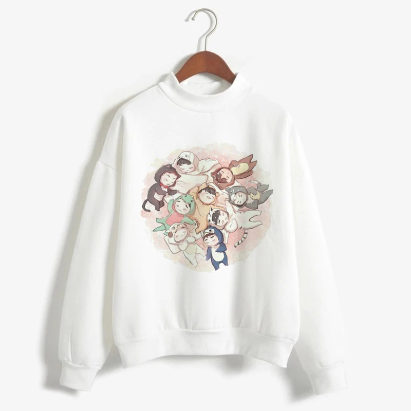 Korean K Pop Exo Hoodies Women Harajuku Fleece Long Sleeve Pullover Hooded Sweatshirts Hip Hop EXO K-pop Hoodie For Female
Korean K Pop Exo Hoodies Women Harajuku Fleece Long Sleeve Pullover Hooded Sweatshirts Hip Hop EXO K-pop Hoodie For Female