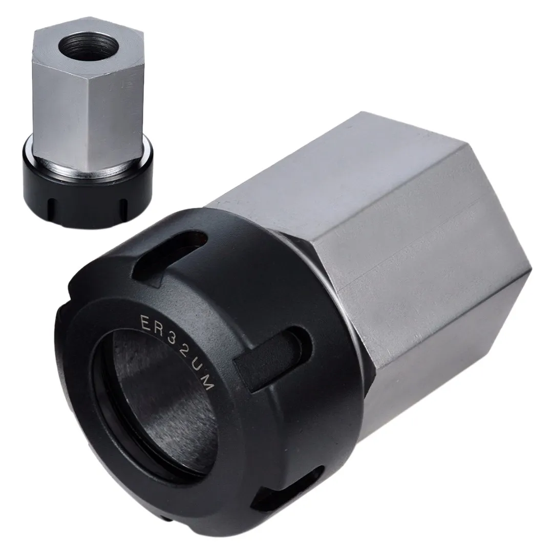 ELEG-1pc Spring Chuck Collet Holder Hex ER32 Collet Block 45x65mm For Lathe Engraving Machine
ELEG-1pc Spring Chuck Collet Holder Hex ER32 Collet Block 45x65mm For Lathe Engraving Machine