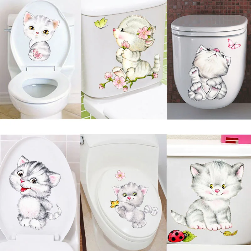 Vacclo Cartoon Animals Cats Wall Stickers for Kids Rooms Toilet Stickers for Bathroom Home Decoration Wall Decals DIY Mural Art
Vacclo Cartoon Animals Cats Wall Stickers for Kids Rooms Toilet Stickers for Bathroom Home Decoration Wall Decals DIY Mural Art