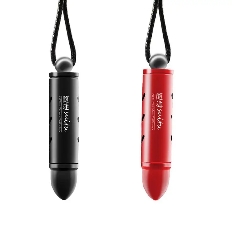 Car Aromatherapy Perfume Pendant Bullet Pendant Aluminum Alloy Hanging On Rearview Mirror Simple Design Plant Extract Fragrance
Car Aromatherapy Perfume Pendant Bullet Pendant Aluminum Alloy Hanging On Rearview Mirror Simple Design Plant Extract Fragrance